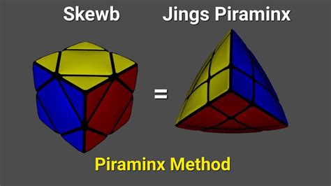 how to solve a pyraminx|how to solve a skewb.